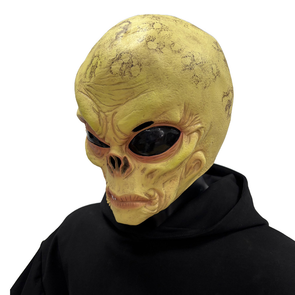 Latex Alien Mask Realistic - Realistic UFO Alien Skull Mask Cosplay