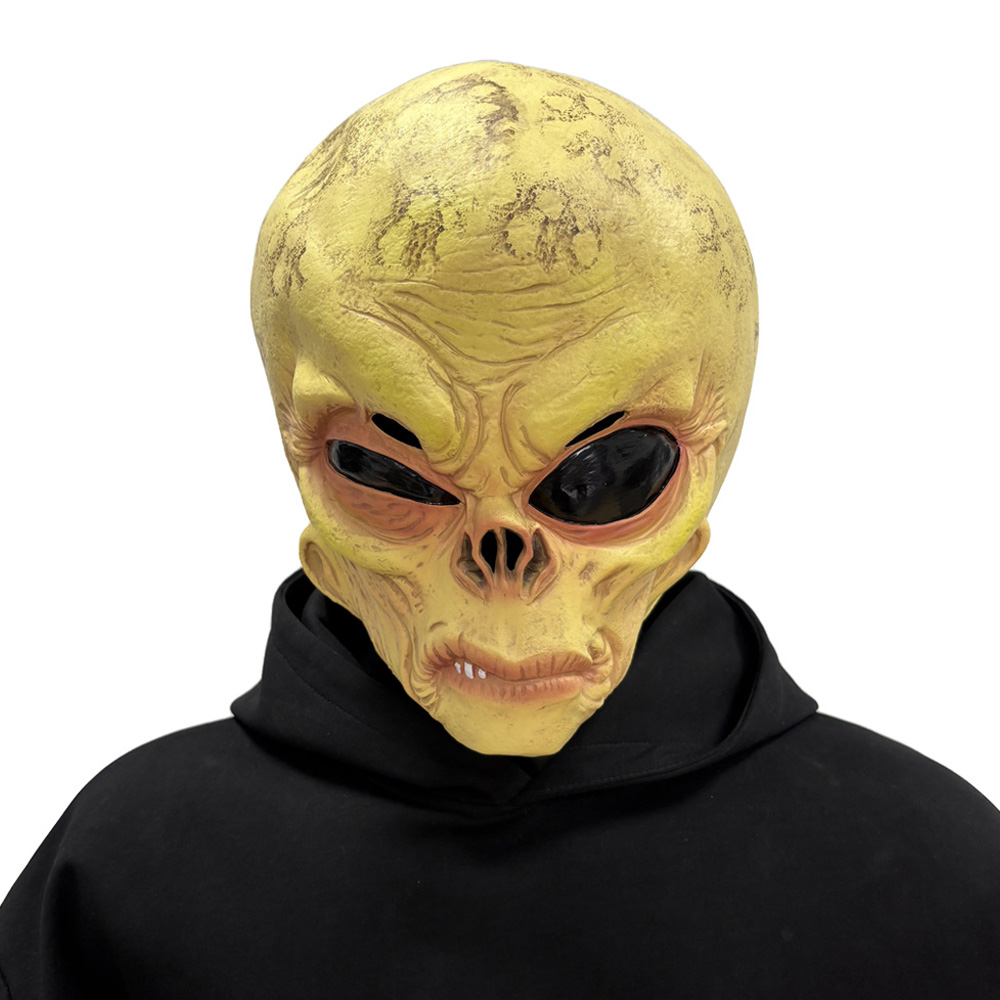 Realistic UFO Alien Skull Mask - Latex Alien Mask Realistic recension och pris