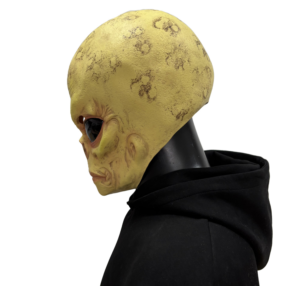 Realistic UFO Alien Skull Mask - Latex Alien Mask Realistic recension och pris