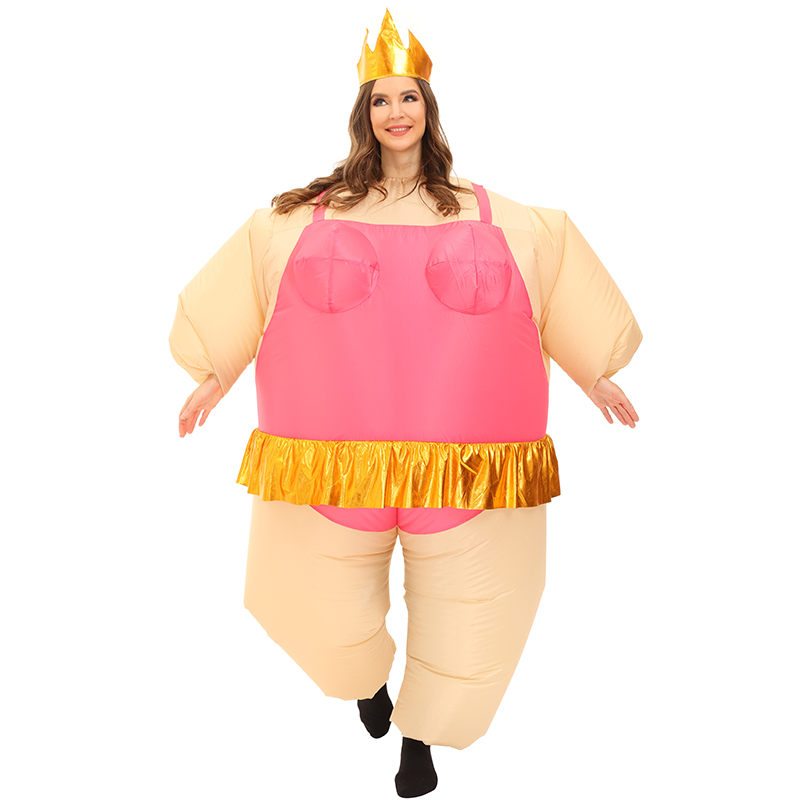 Hot Adult Blue Purple Ballet D - Inflatable Dinosaur Costume Adult recension och pris