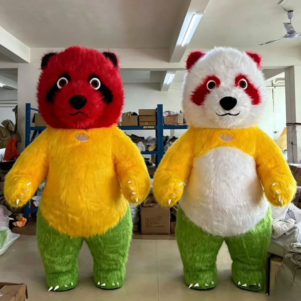 Colorful Giant Panda Inflatabl - Costumes recension och pris