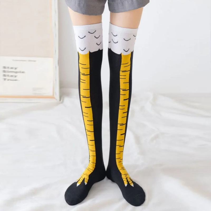 Chicken Paws Feet Long Socks W - Funny Chicken Leg Socks recension och pris